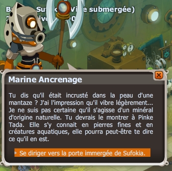 Il y a de l'électricité dans l'eau