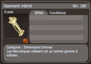 ossement mâché dofus