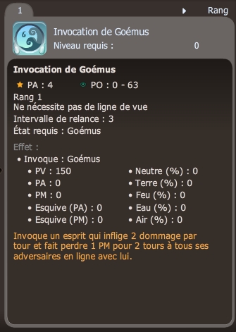 invocation de goémus