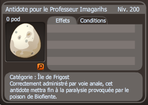 antidot pour le professeur imagarihs