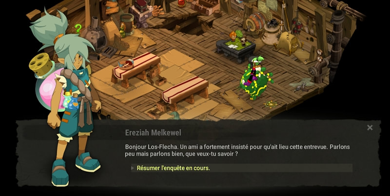 quête Ça fait froid dans le dos dofus