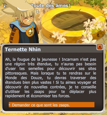 quête Transport peu commun dofus