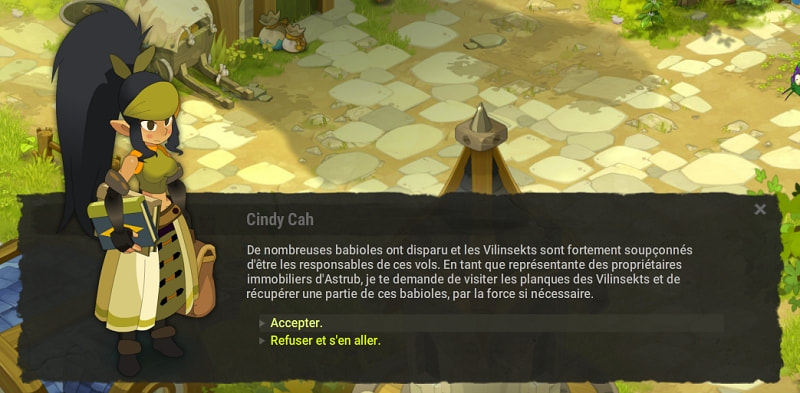 Les as de la cambriole – Astrub, Dofus Argenté, Quètes | Guide Dofus 2