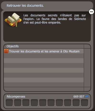 Un petit oubli dofus