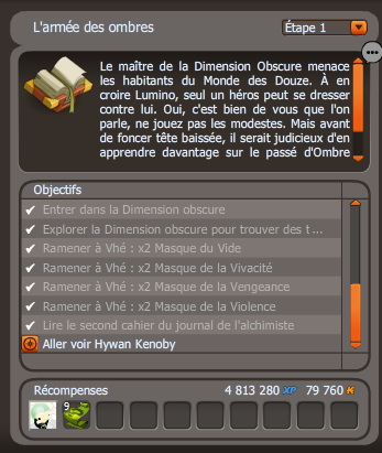 l'armée des ombres dofus