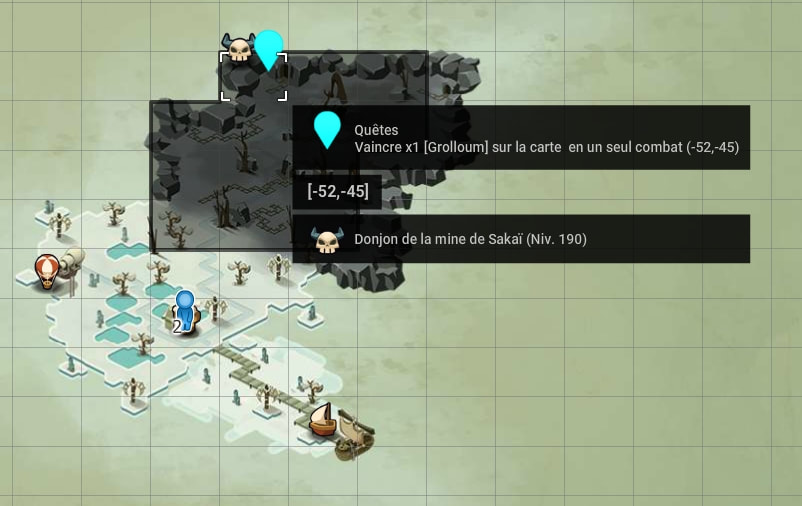 quête Ça fait froid dans le dos dofus