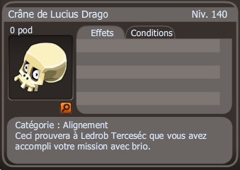 crâne de lucius drago