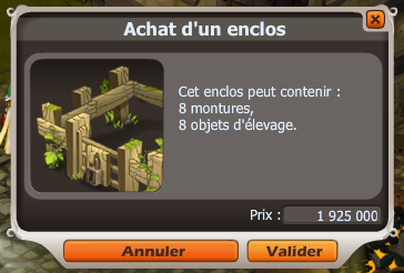 Le secret des enclos/maisons