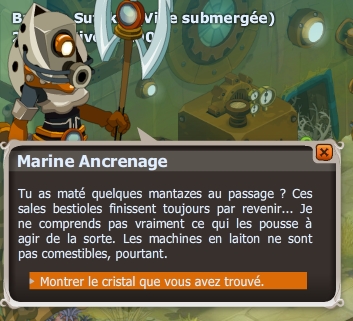 Il y a de l'électricité dans l'eau