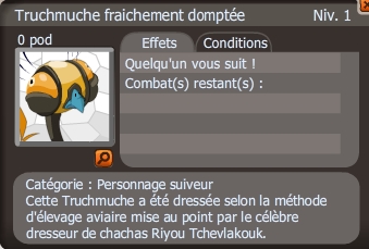 truchmuche fraichement domptée