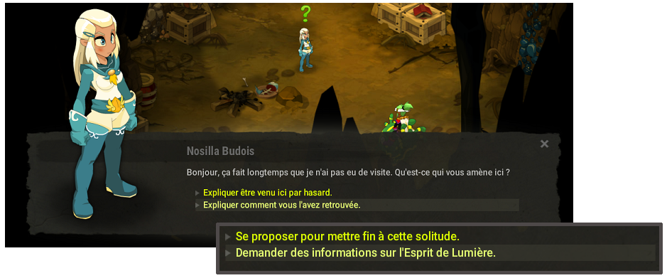 quête Esprit es-tu là dofus