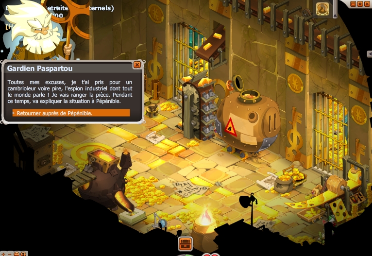 Espionnage industriel dofus