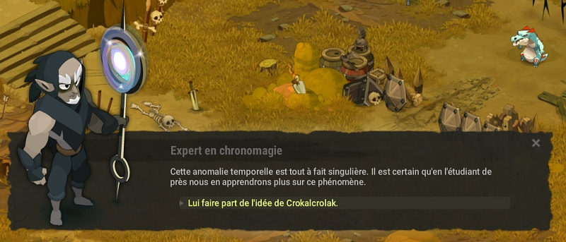 quête Perdu dans le temps dofus