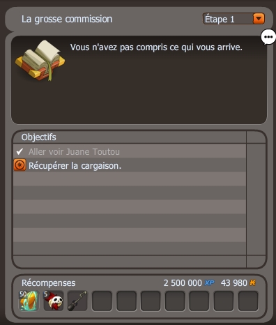 La grosse commission dofus