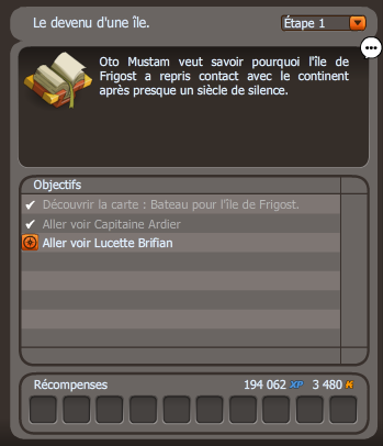 quete prologue dofus