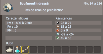 boufmouth dressé dofus