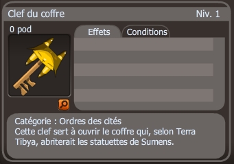 clef du coffre