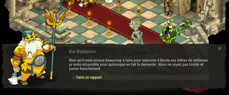 quête Ça fait froid dans le dos dofus