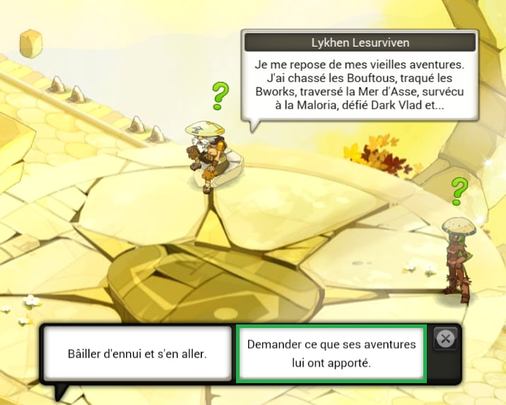 Suivre sa voie dofus touch