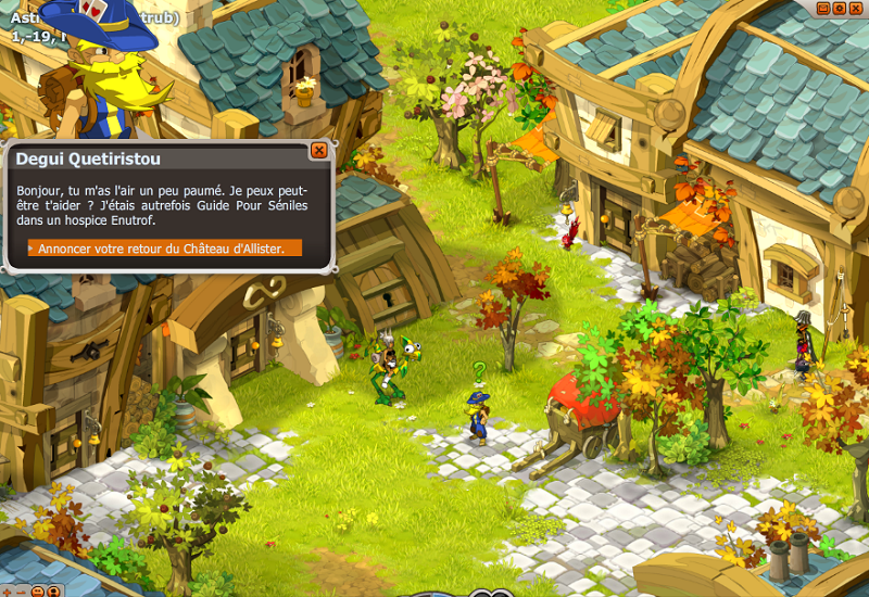 le tour du village dofus