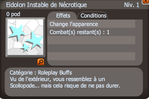 eidolon instable de nécrotique