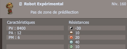 robot expérimental