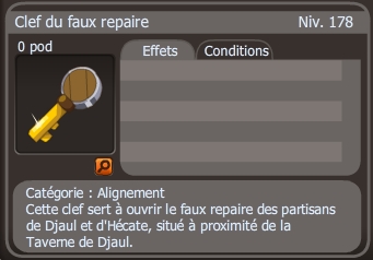 clef du faux repaire