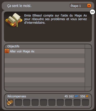 quete Ça sent le moisi dofus