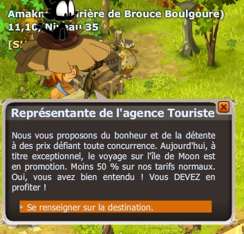 quête Partir un jour sans retour dofus