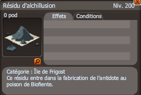 résidu d'alchillusion