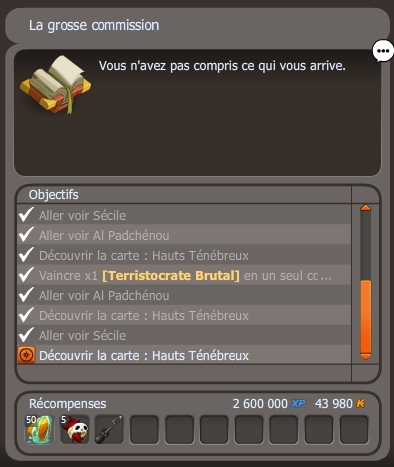 La grosse commission dofus