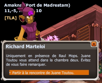 quête La grosse commission dofus