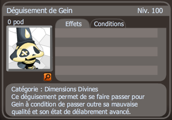 déguisement de gein