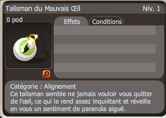 Talisman du mauvais oeil