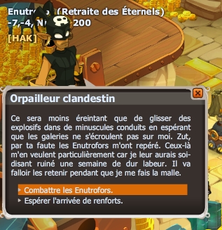 Prise d'otages dofus