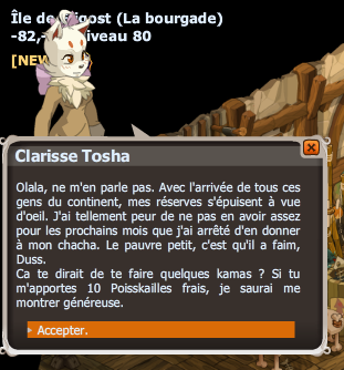 Heureusement il a faim, Duss dofus