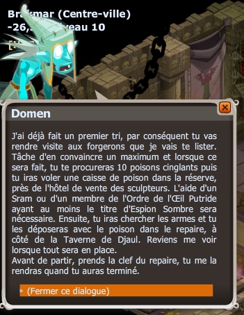 Maître chanteur dofus