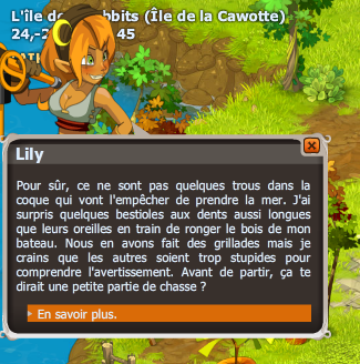 La chasse de Lily