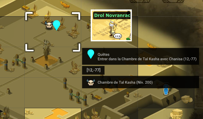 quête le secret de la pyramide dofus