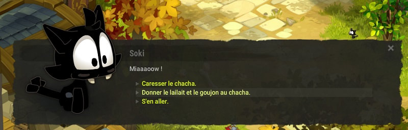 quête Chacha Blues dofus