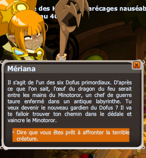 quete Le livre des Taures dofus