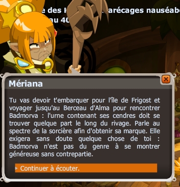 quête La méchante sorcière de l'Est dofus