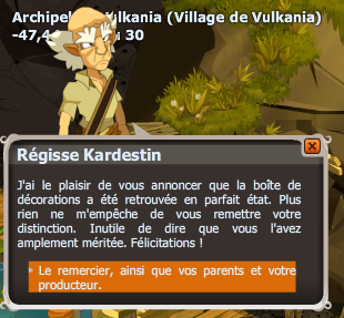 quête Ce n'est qu'un au revoir dofus