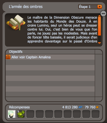 L'armée des ombres dofus