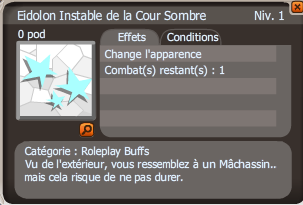 eidolon instable de la coursombre