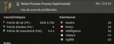 robot pousse-pousse expérimental