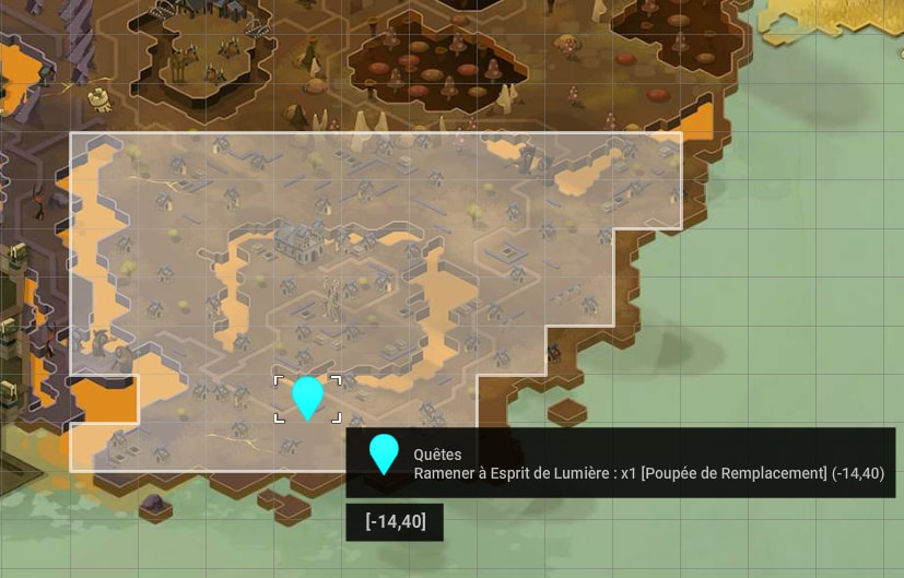 quête Esprit es-tu là dofus