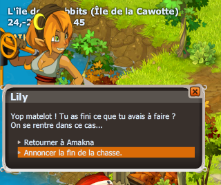 La chasse de Lily