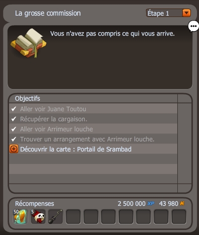 La grosse commission dofus