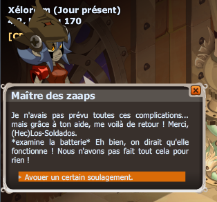 Traitement de choc dofus